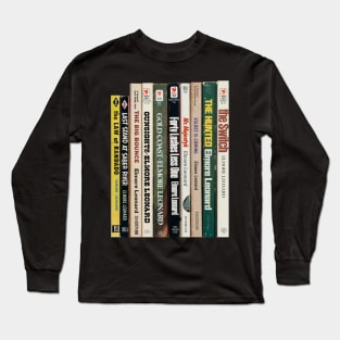 Crime Fiction Paperbacks Long Sleeve T-Shirt